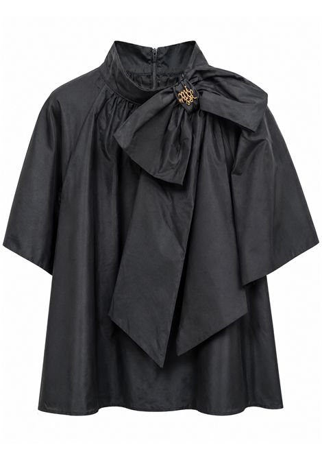 Abito con fiocco MIMISOL | MFAB800 MT TS0530BLK